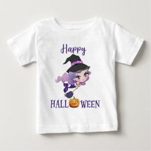 Happy halloween t-shirt Girl Baby Sjöjungfru t-shi