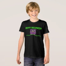 Happy halloween T-Shirt med Cute Uggla