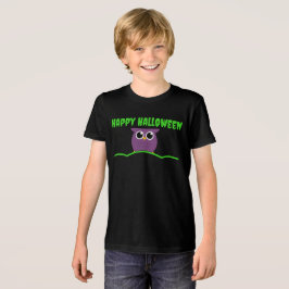 Happy halloween T-Shirt med Cute Uggla