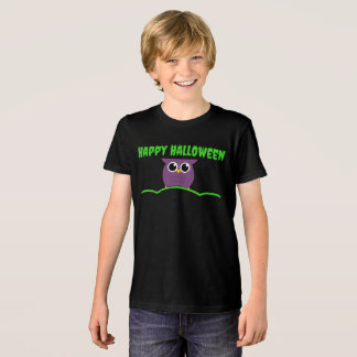 Happy halloween T-Shirt med Cute Uggla