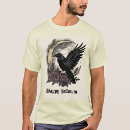 Happy halloween T-Shirt - Roligt Spooky Graphic Te