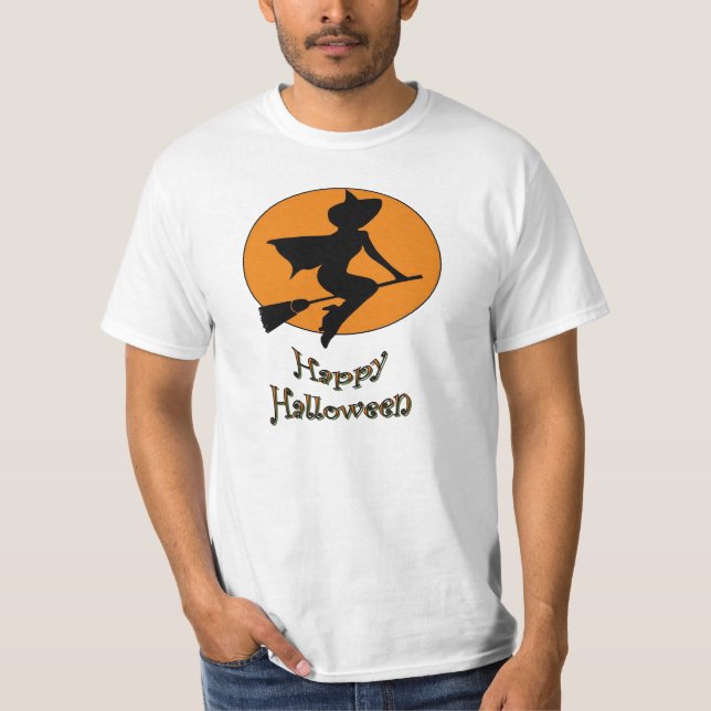 Happy halloween tee shirt (Framsida)