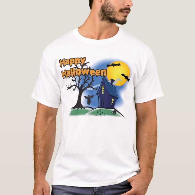 Happy halloween tee shirt (Framsida)
