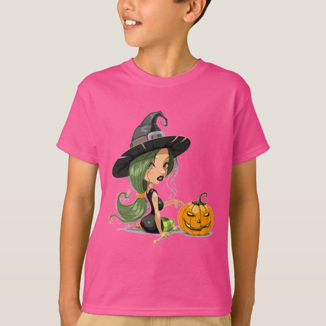 HAPPY HALLOWEEN - TEE SHIRT (Framsida)