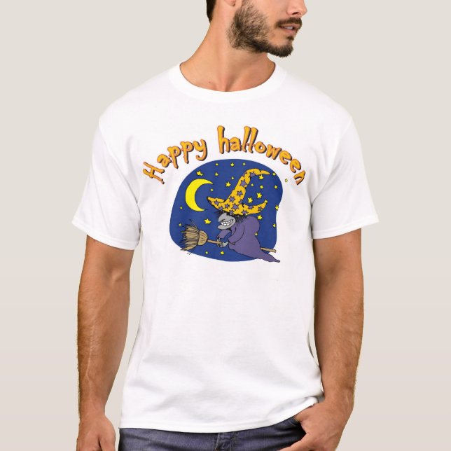 Happy halloween! tee shirt (Framsida)