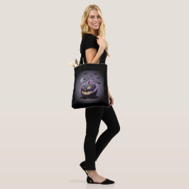 Happy halloween Tote Bag - Spooky & Roligt Trick Tygkasse