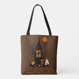 Happy halloween Tote Bag Tygkasse