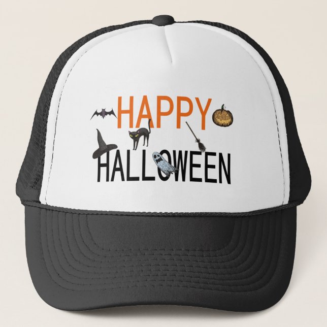 Happy halloween truckerkeps (Framsida)