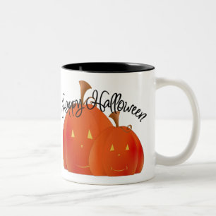 Happy halloween Två-Tonad mugg