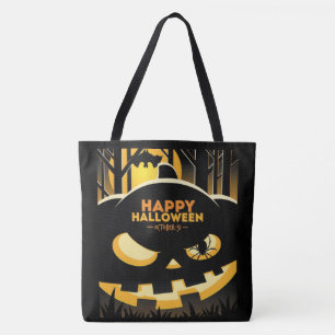 Happy halloween tygkasse