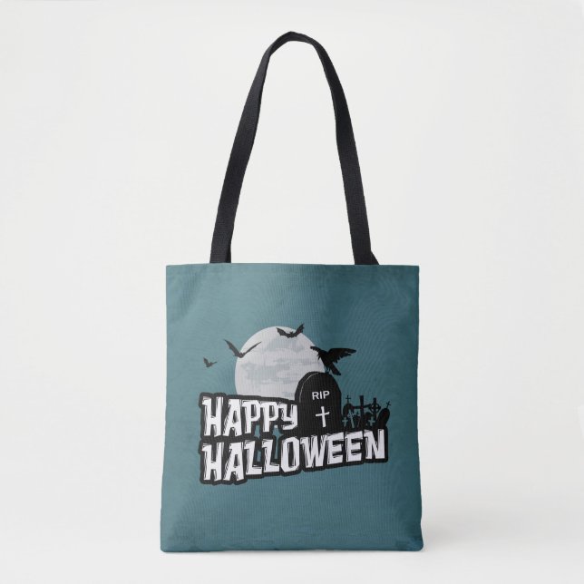 Happy halloween tygkasse (Framsida)