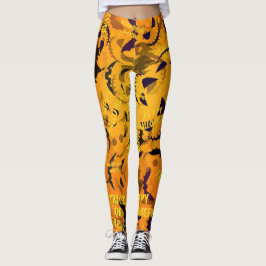 Happy halloween | Ultratunn Bus eller godis Leggings