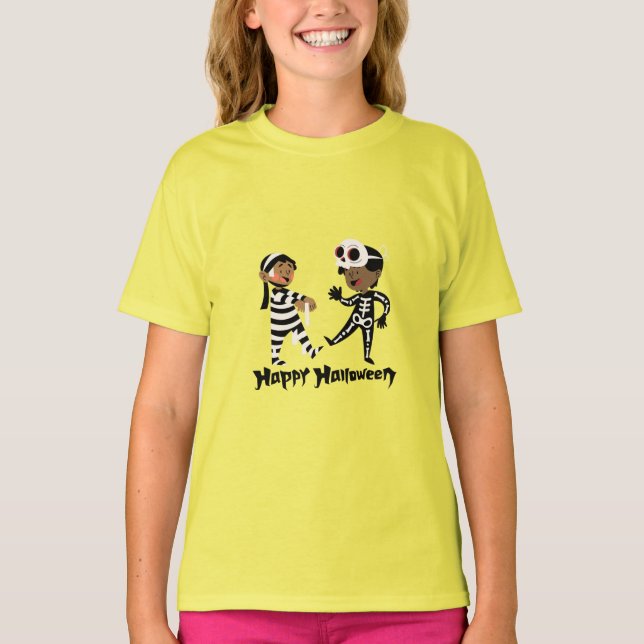 Happy halloween Unisex T-Shirt - Minimalisttypogr (Framsida)