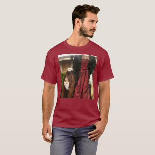 Happy halloween utan mannequin dam t-shirt