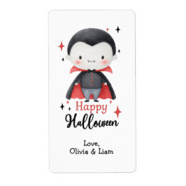 Happy halloween Vampire Anpassningsbar Shipping La Fraktsedel