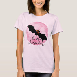 Happy halloween Vampire Fladdermus T Shirt