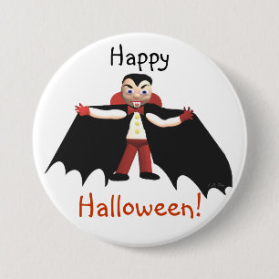 Happy halloween Vampire Knapp