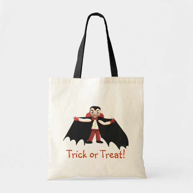 Happy halloween Vampire Tygkasse (Framsidan)