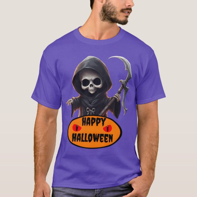 Happy halloween-vänner t shirt (Framsida)
