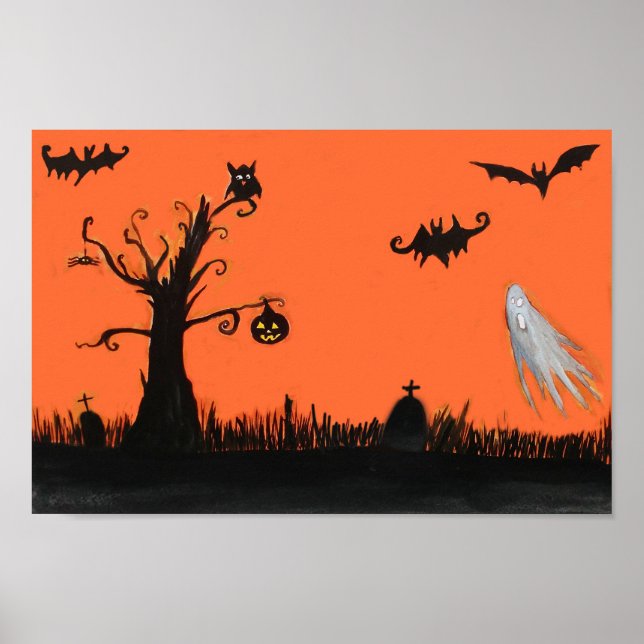 Happy halloween-värde Poster Pappert (Framsidan)