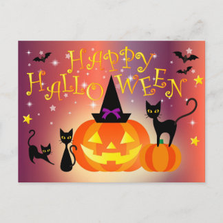 Happy halloween vykort
