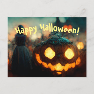 Happy halloween vykort