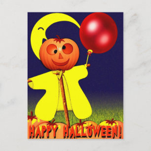 Happy halloween vykort