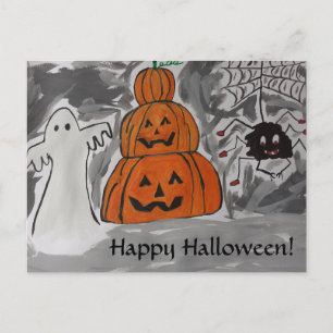 Happy halloween vykort