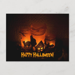 Happy halloween! vykort