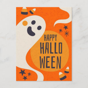 Happy halloween vykort