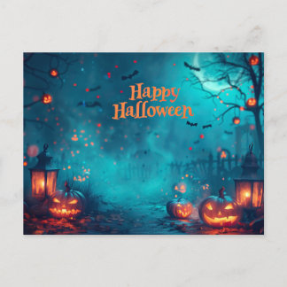 Happy halloween vykort