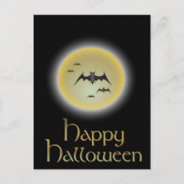 happy halloween vykort