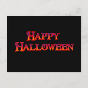 Happy halloween vykort