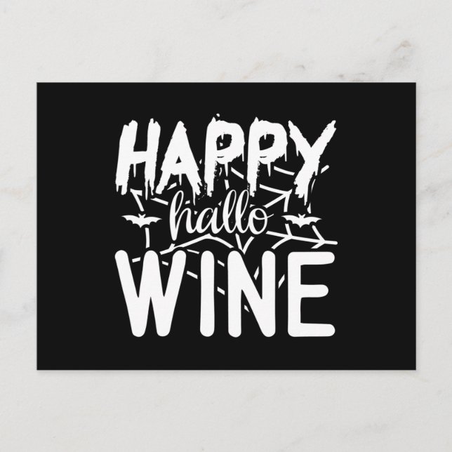 Happy halloween vykort (Framsida)