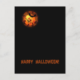 Happy halloween vykort