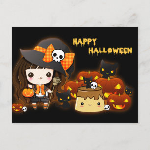 Happy halloween vykort