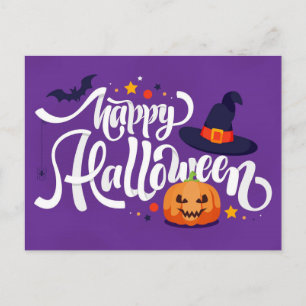 Happy halloween vykort