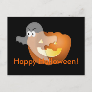 Happy halloween! vykort