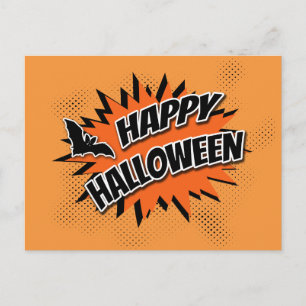 Happy halloween vykort