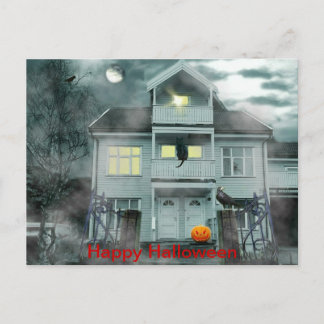 Happy halloween vykort