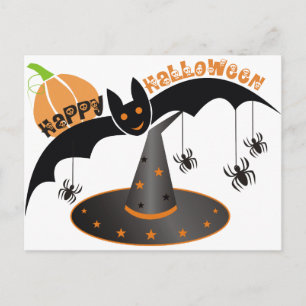 Happy halloween vykort
