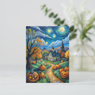 Happy halloween vykort