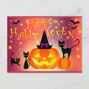 Happy halloween vykort