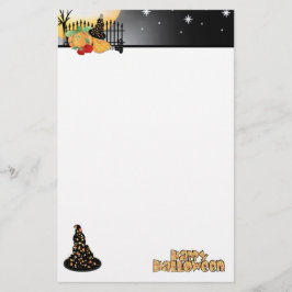 Happy halloween Witch Brevpapper