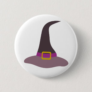 Happy halloween Witch Hat Knapp