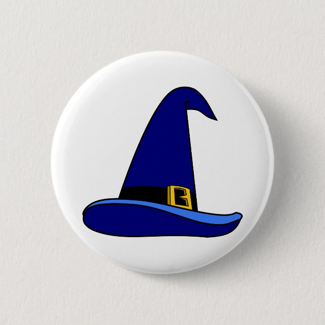 Happy halloween Witch Hat Knapp (Framsida)
