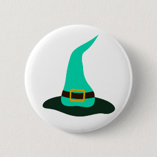Happy halloween Witch Hat Knapp
