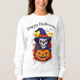 Happy halloween Witch Pumpkin Fladdermus T Shirt