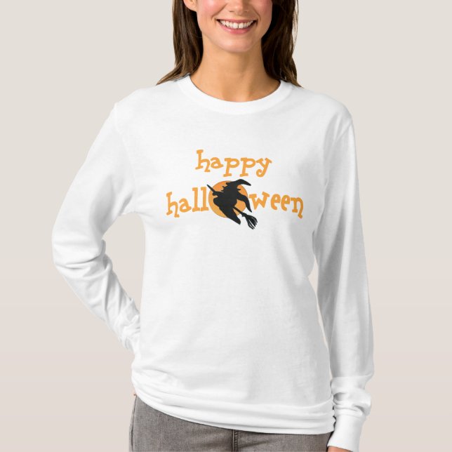 Happy halloween Witch T-shirt (Framsida)