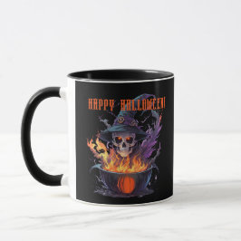 Happy halloween! Witches Skull Mugg